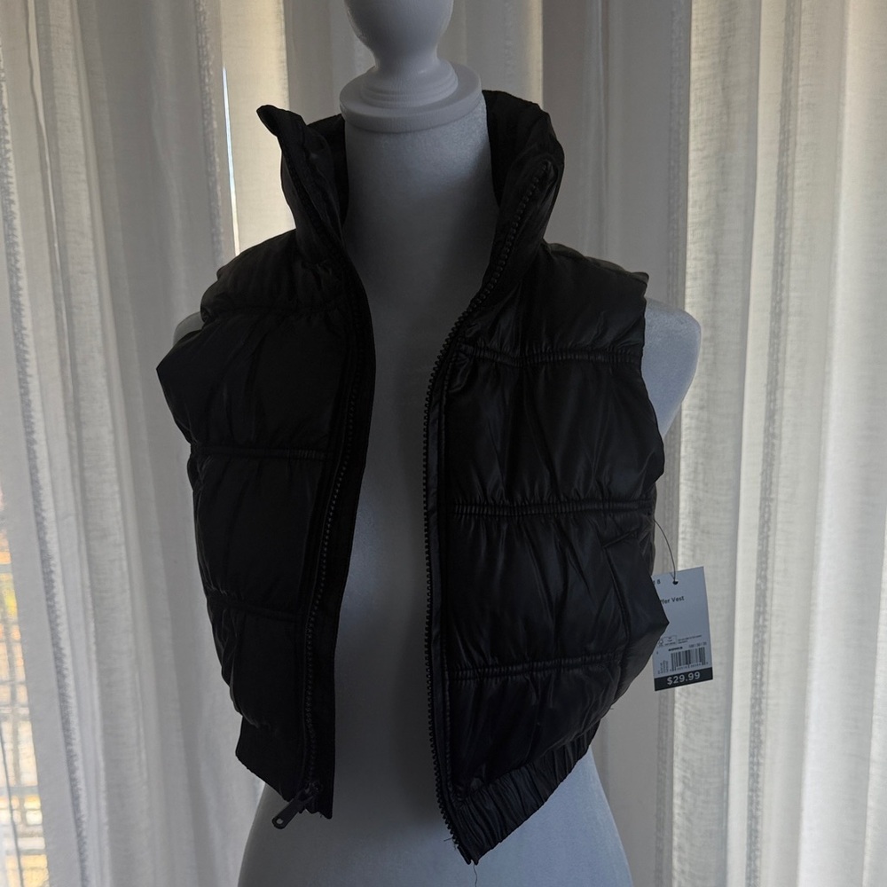 Tek Gear Charcoal Puffer Vest